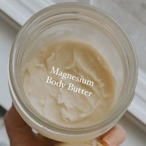 ✨Magnesium Body Butter✨for magnesium deficiencies‼️14oz Glass Jar
